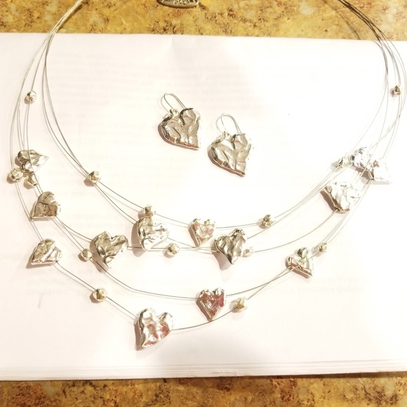 Plunder Jewelry - Plunder silvertone set